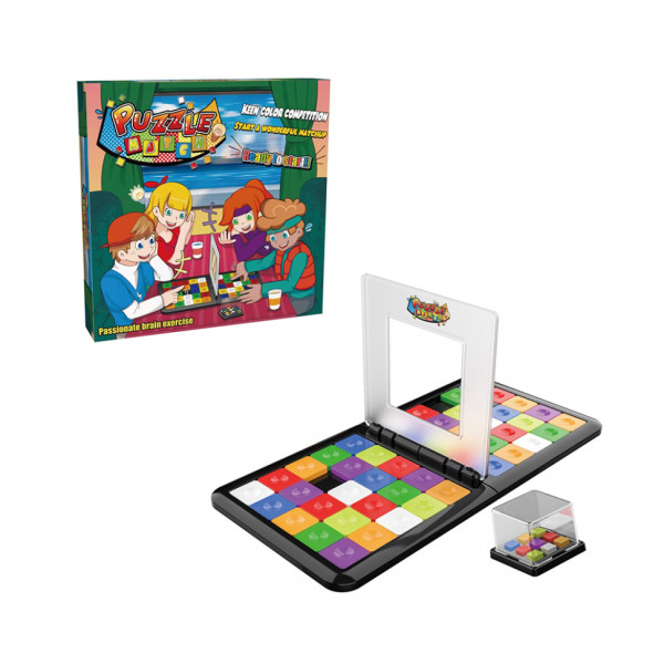 Логическая игра Пятнашки B3137, 48 разноцветных фишек(B3137)