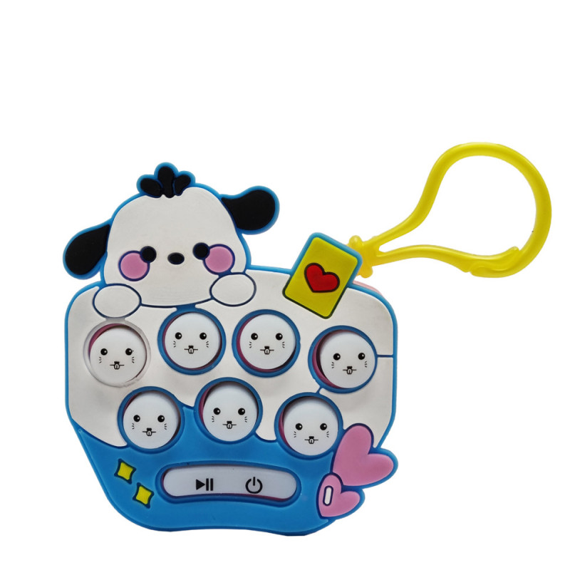 Приставка POP IT Dog blue PPT-08 з музикою та світлом