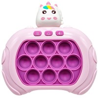 Електронна приставка Pop It консоль Quick Push Puzzle Game Fast ZZ-7(Pink)