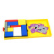 Ah!Ha Mondrian Blocks yellow | Головоломка Блоки Мондріана (жовтий) 473554 (RL-KBK)