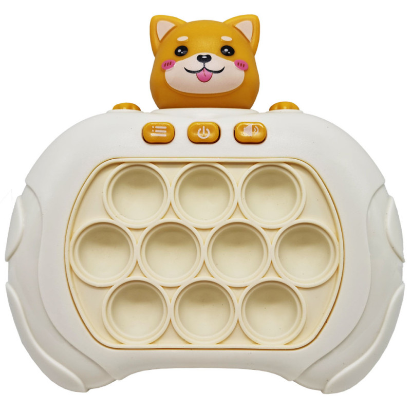 Электронная приставка Pop It консоль Quick Push Puzzle Game Fast ZZ-9(White)