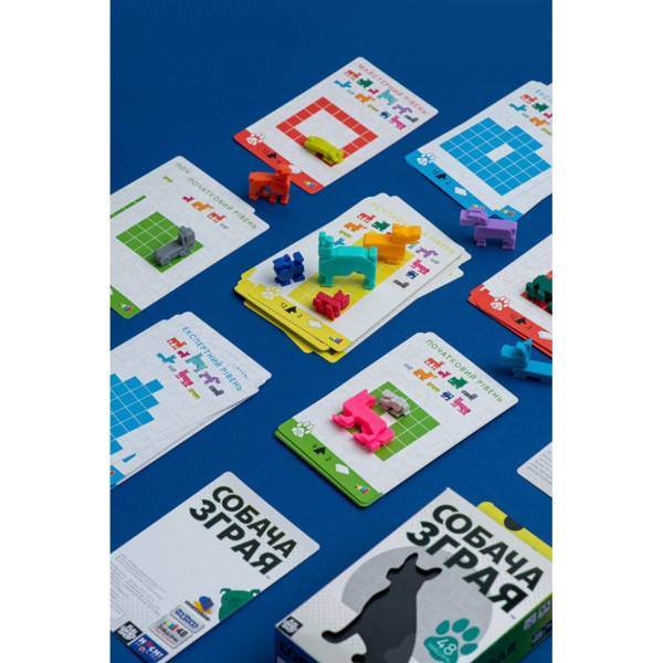 Детская игра головоломка "Собачья стая" FGS67 на украинском языке(FGS67)