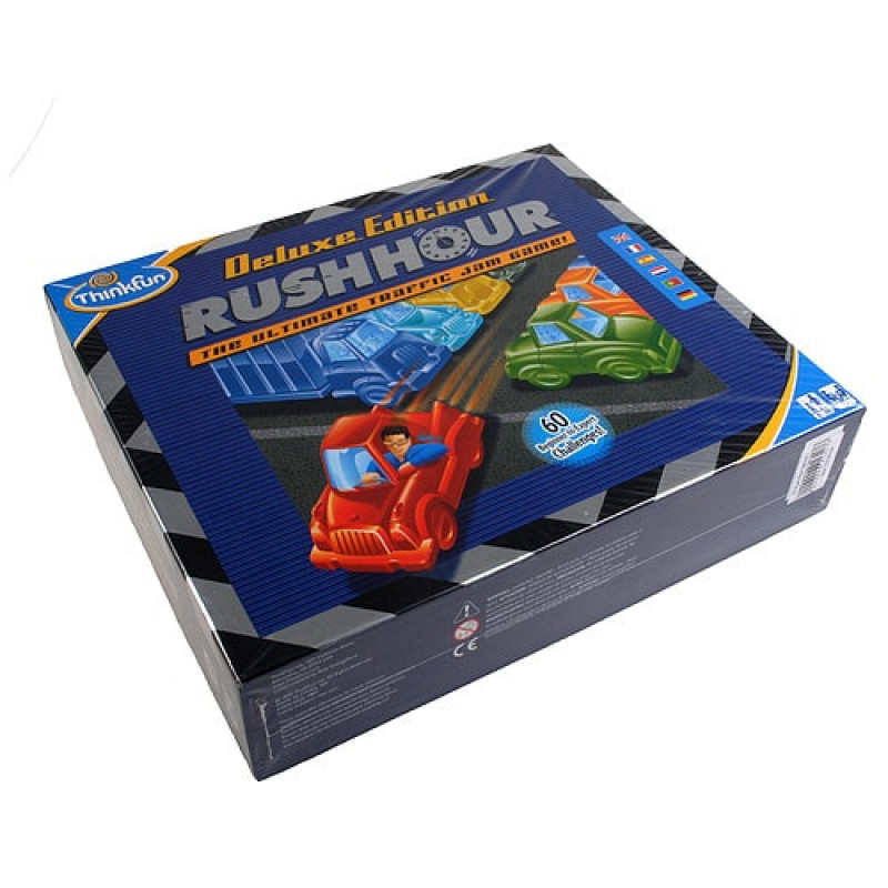 Настольная игра-головоломка Час пик Дэлюкс (Rush Hour Deluxe) 5050 ThinkFun Настольная игра-головоломка Час пик Дэлюкс (Rush Hour Deluxe) 5050 ThinkFun