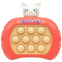 Електронна приставка Pop It консоль Quick Push Puzzle Game Fast 01-06-04(Red) антистрес