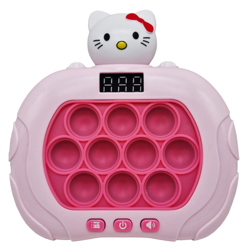 Електронна приставка Pop It консоль Quick Push Puzzle Game Fast ZZ-102(Pink)