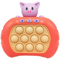 Електронна приставка Pop It консоль Quick Push Puzzle Game Fast 01-06-05(Red) антистрес