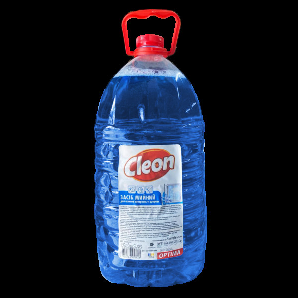 Засіб для миття скла та дзеркал Морозна свіжість 5л TM Cleon(58771390)
