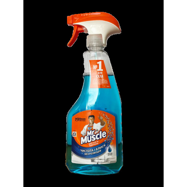 MR Muscle для стекла 500мл (синий)