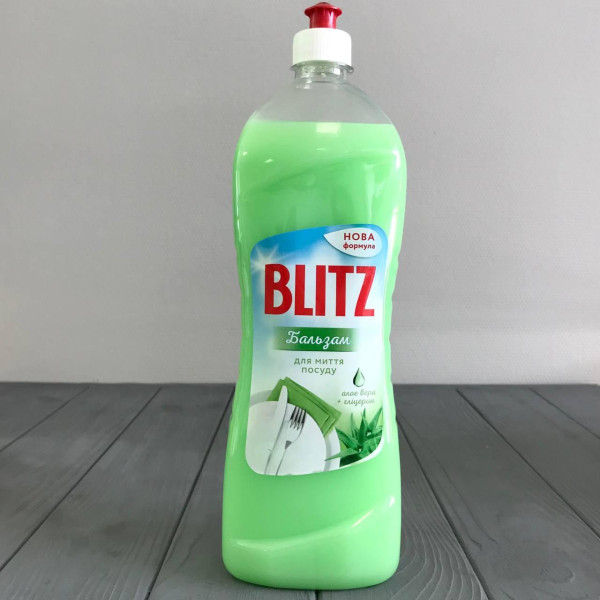 Бальзам для мытья посуда Blitz Ало 1л Петляшка