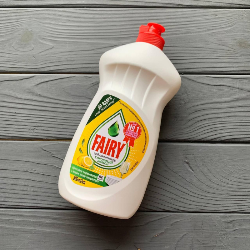 Засіб "FAIRY" для миття посуду м'ята/лимон 500 мл