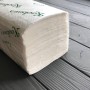 Паперові рушники V білі Кохавинка двошаровий целлюлозний (160шт/уп|20уп/ящ)