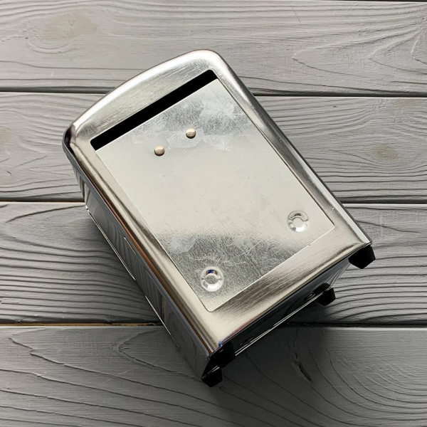 Диспенсер для серветок металевий Silver