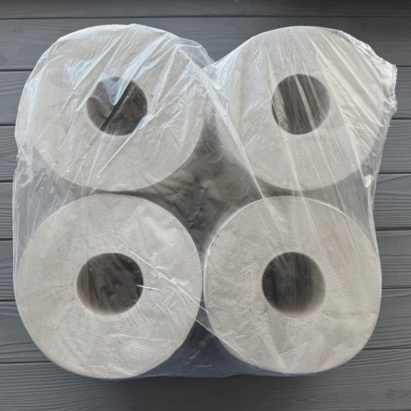 Туалетний папір Джамбо Сірий 8шт/уп CP5