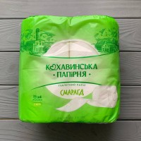 Папір туалетний "Смарагд" целюлоза  2 шар. 4шт/уп