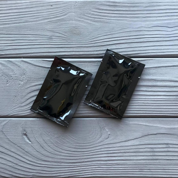 Салфетка Саши влажная индивидуальная черная (600/ящ)