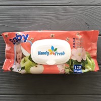 Волога серветка а-120 Baby Яблуко "HANDY FRESH"