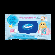 Влажная туалетная бумага детская Smile (44шт/уп|18уп/ящ) 42100112(42100112)