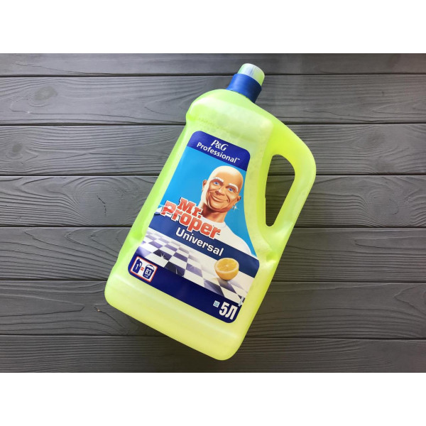 Засіб "MR PROPER" д/м твердих поверхонь Лимон Універсальний 5Л