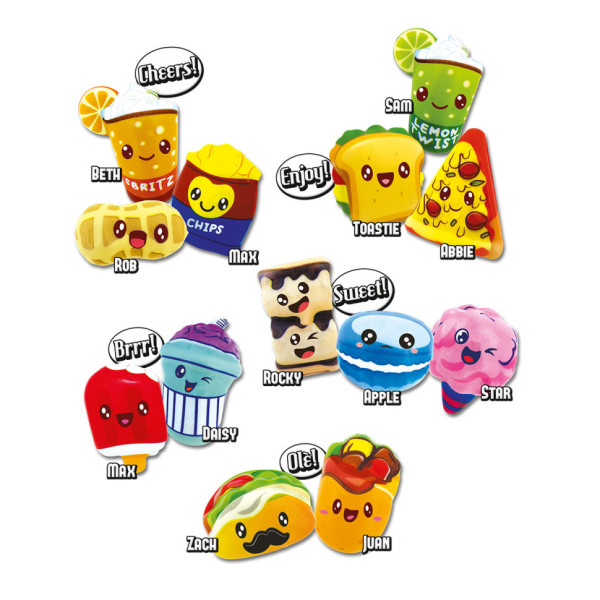 Іграшка-сюрприз у кулі Кумедні нямки Cool Things FO002 серії "Foodies" (FO002)