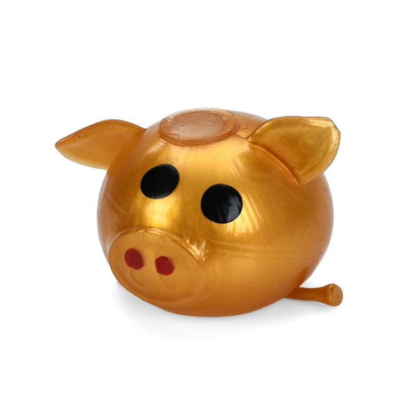 Дитяча іграшка антистрес Липучка-лизун MS 4701(Gold) розмір 8 см (MS 4701(Gold))