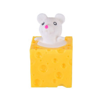 Дитяча іграшка сквіш Pop Up "Мишка у сирі" SQ-23(White) білий (SQ-23(White))