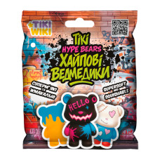 Коллекционная игрушка-сквиш Хайповые мишки Tiki Wiki SQ027 игрушка-сюрприз(SQ027)