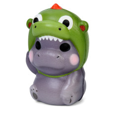 Дитяча іграшка антистрес "Бегемот" MS 4731-3 розмір 10 см (MS 4731-3)