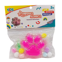 Антистрес Сквіш "М'які котячі лапки" CKS-FB-60971_1 малинова (CKS-FB-60971_1)