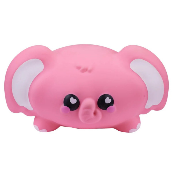 Коллекционная игрушка-антистресс "Слон Баблз" Smooshzees 08232 серии "Snugzees"(08232)