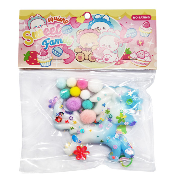 Антистресс Сквиш "Мягкие Пони" SKP-405(Blue) нежно-голубой(SKP-405(Blue))