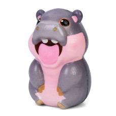 Дитяча іграшка антистрес "Бегемот" MS 4731-6 розмір 10 см (MS 4731-6)
