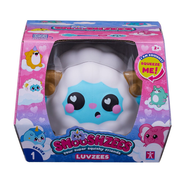 Коллекционная игрушка-антистресс "Баранчик Блипо" Smooshzees 08229 серии Luvzees(08229)
