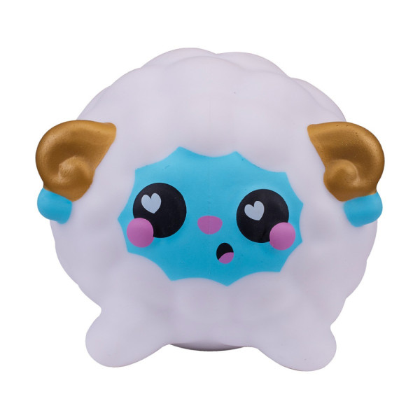 Коллекционная игрушка-антистресс "Баранчик Блипо" Smooshzees 08229 серии Luvzees(08229)