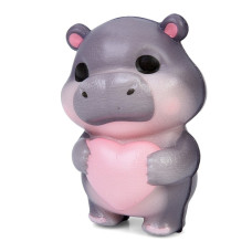 Дитяча іграшка антистрес "Бегемот" MS 4731-5 розмір 10 см (MS 4731-5)