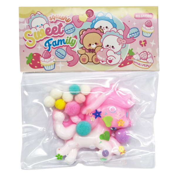 Антистрес Сквіш "М'які Поні" SKP-405(Pink) ніжно-рожевий (SKP-405(Pink))