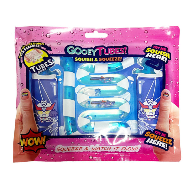 Водная антистресс игра "Голубой лимонад" MQ10244-6 в пакете, переливайка(MQ10244-6)