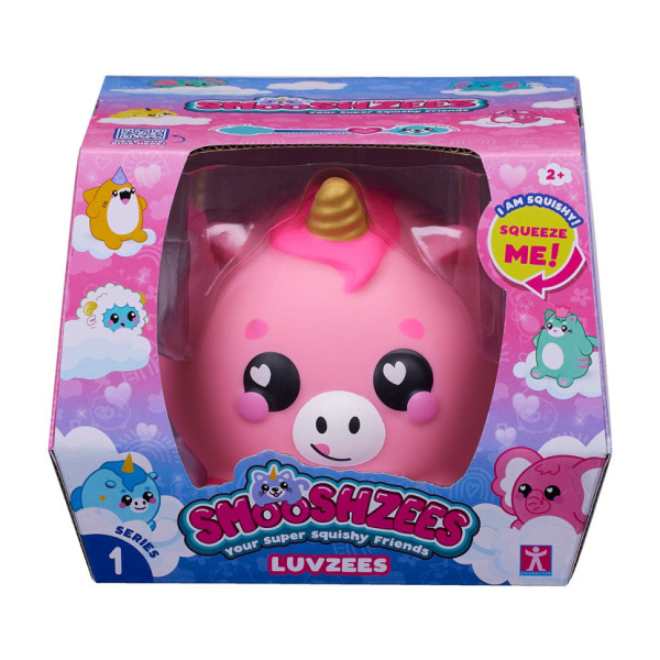 Коллекционная игрушка-антистресс "Единорог Цаппи" Smooshzees 08225 серии Luvzees(08225)