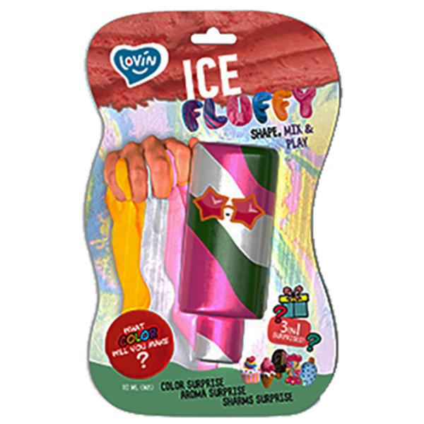 Лизун-антистресс TM Lovin Ice Fluffy эскимо 110 мл 80127(80127)