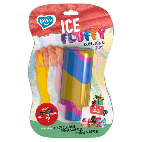 Лизун-антистресс TM Lovin Ice Fluffy эскимо 110 мл 80127(80127)