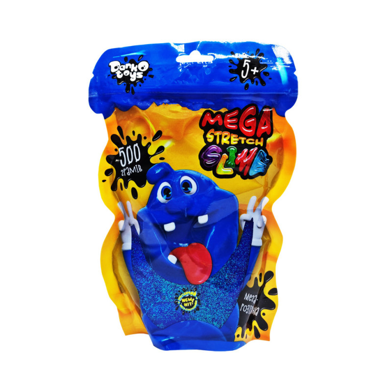 Лізун-антистрес "Mega Stretch Slime" SLM-12-01U 500 гр