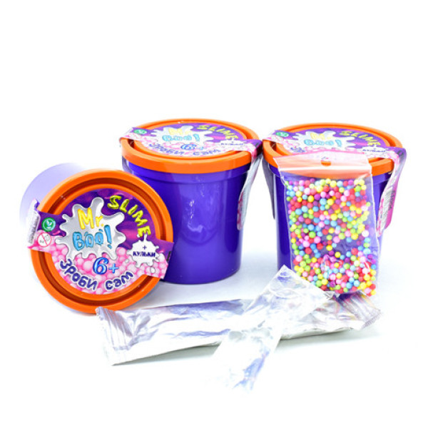 Дитячий набір для експериментів Зроби сам Slim 61006 з пінними кульками (61006)