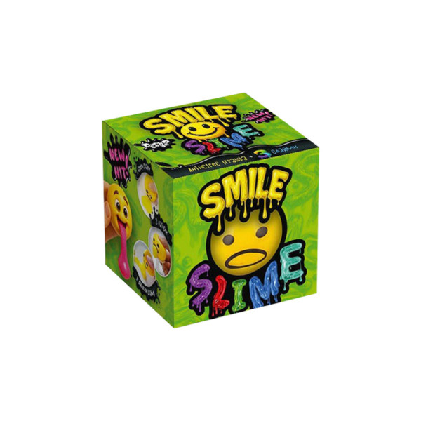 Игрушка антистресс Вязкая масса "Smile Slime" SS-01-01 клейкий лизун(SS-01-01)
