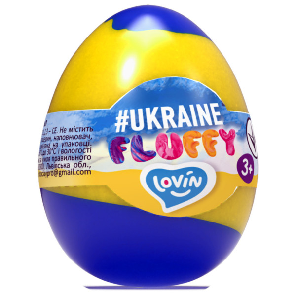 Игрушка-антистресс 40 мл. Fluffy #Ukraine TM Lovin 81004(81004)