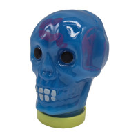 Детский антистресс-слайм Череп Skull 80174, 100 мл Голубой(80174(Blue))