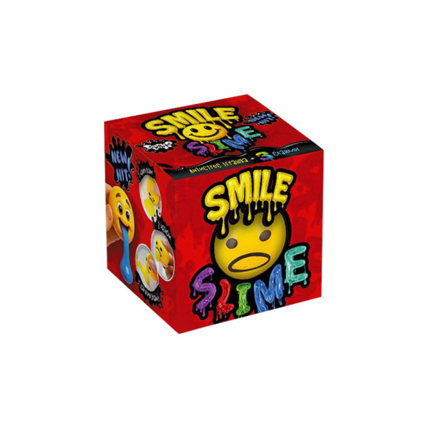 Игрушка антистресс Вязкая масса "Smile Slime" SS-01-03 клейкий лизун(SS-01-03)