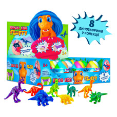 Флаффі-лізун у яйці DINO EGG з динозавриком 140мл 80091 (80091)