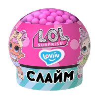 Детский антистресс-слайм Шар L.O.L. Surprise! LOL80192, 210 мл(LOL80192)