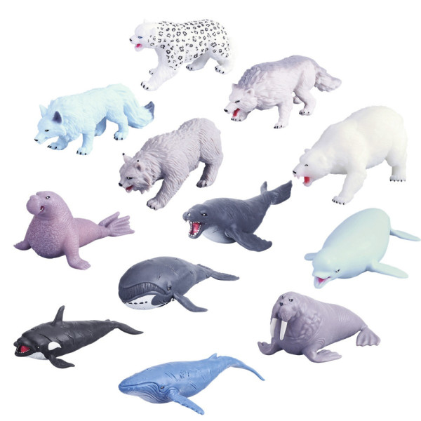 Стретч-іграшка у вигляді тварини "Полярні хижаки" #sbabam 102/CN22 в асортименті (102/CN22)