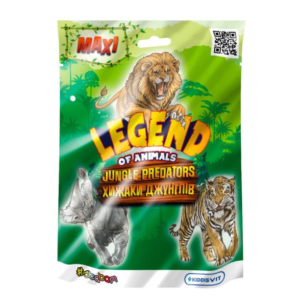 Стретч-іграшка "Хижаки джунглів" #sbabam 30/CN23 у вигляді тварини (30/CN23)