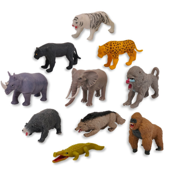 Стретч-іграшка "Хижаки джунглів" #sbabam 30/CN23 у вигляді тварини (30/CN23)